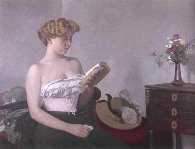 Felix Vallotton Woman Reading china oil painting image